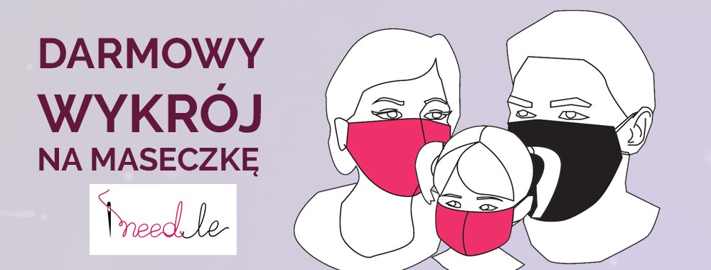Darmowy wykrój na maseczkę ochronną od INeedle!